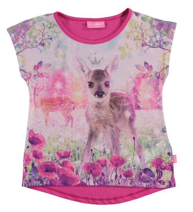 

Футболка LC Waikiki 110 см Розовая (T-shirt girl -068-1)