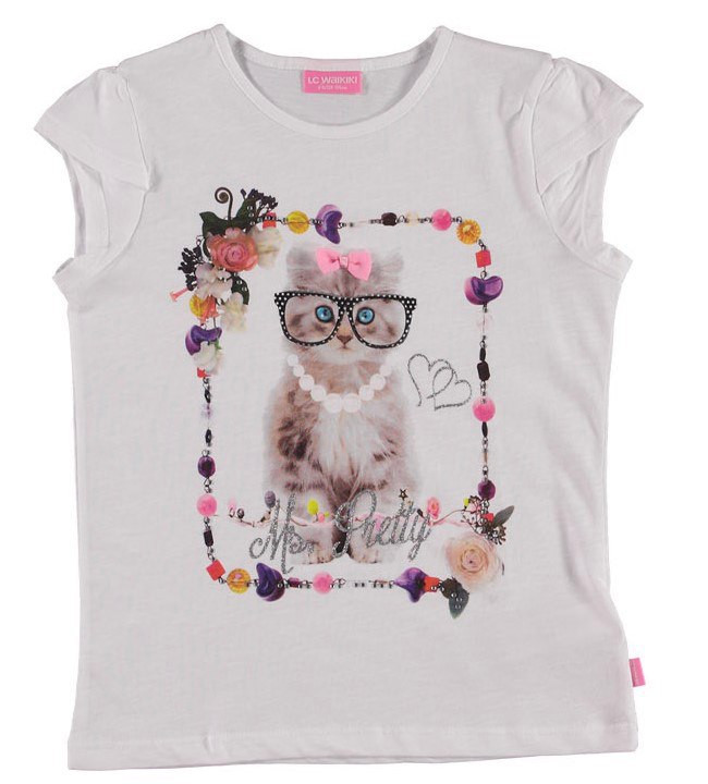 

Футболка LC Waikiki 92 см Белая (T-shirt girl -083-0)