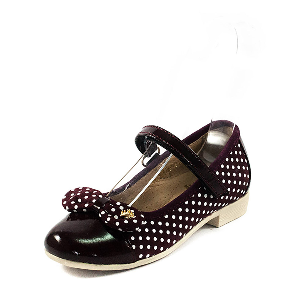 

Туфли детские Foletti Kids FK-Lina бордовая кожа (27)