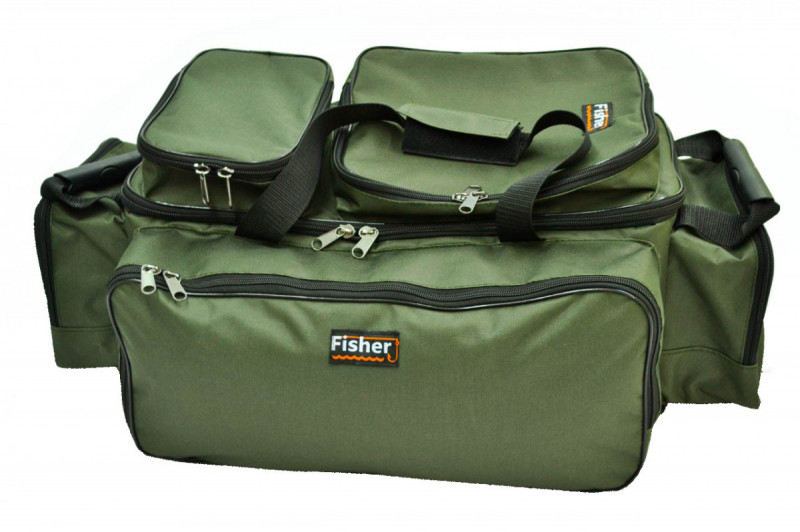 

Сумка рыболовная для снастей Fisher 60 л, 52х23х24 см (K 010)