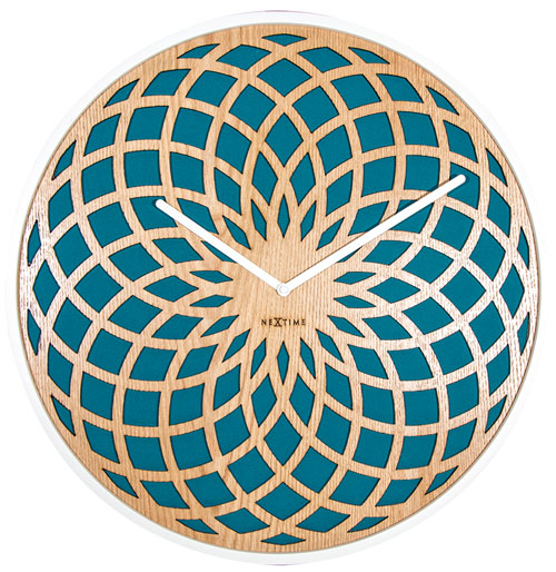 

Часы настенные "Sun Small Turquoise" 35 см