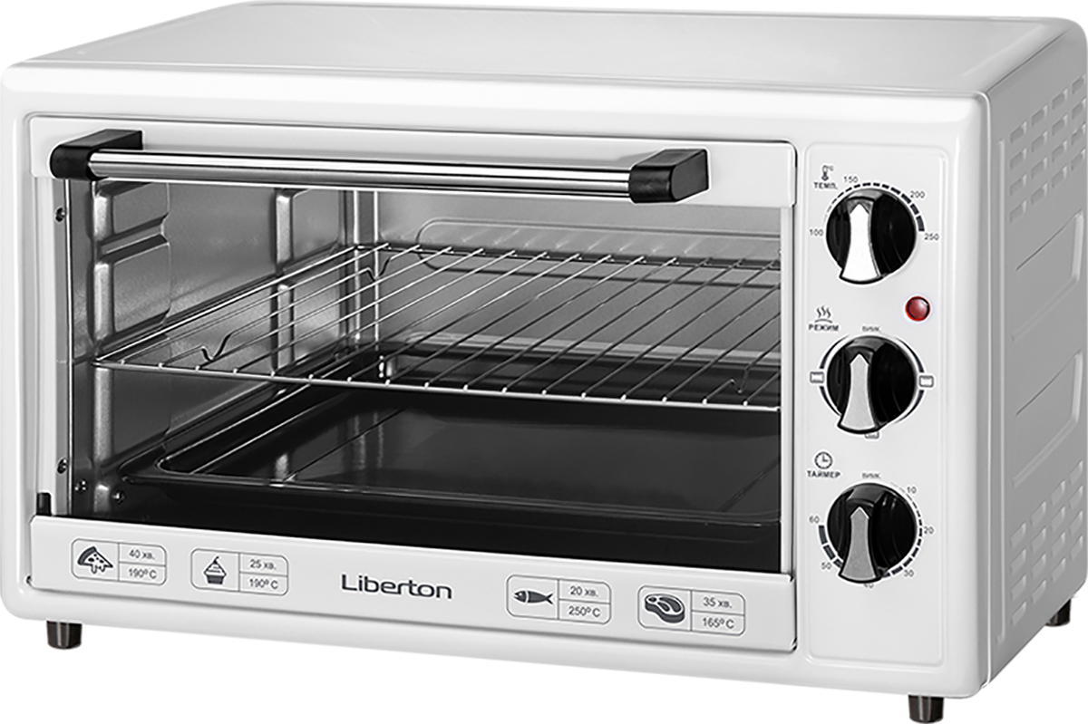 

Электрическая печь LIBERTON LEO-350 White
