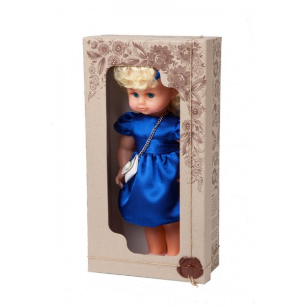 

Лялька "МІЛАНА НАРЯДНА З СУМКОЙ" синя сукня (40см)