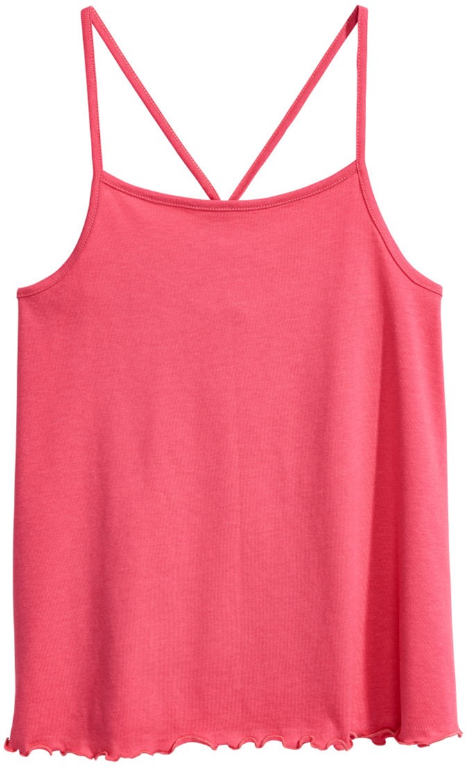 

Майка H&M 4915635 146-152 см Малиновая