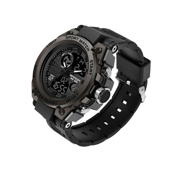 

Наручные мужские часы Sanda 739 All Black na1120