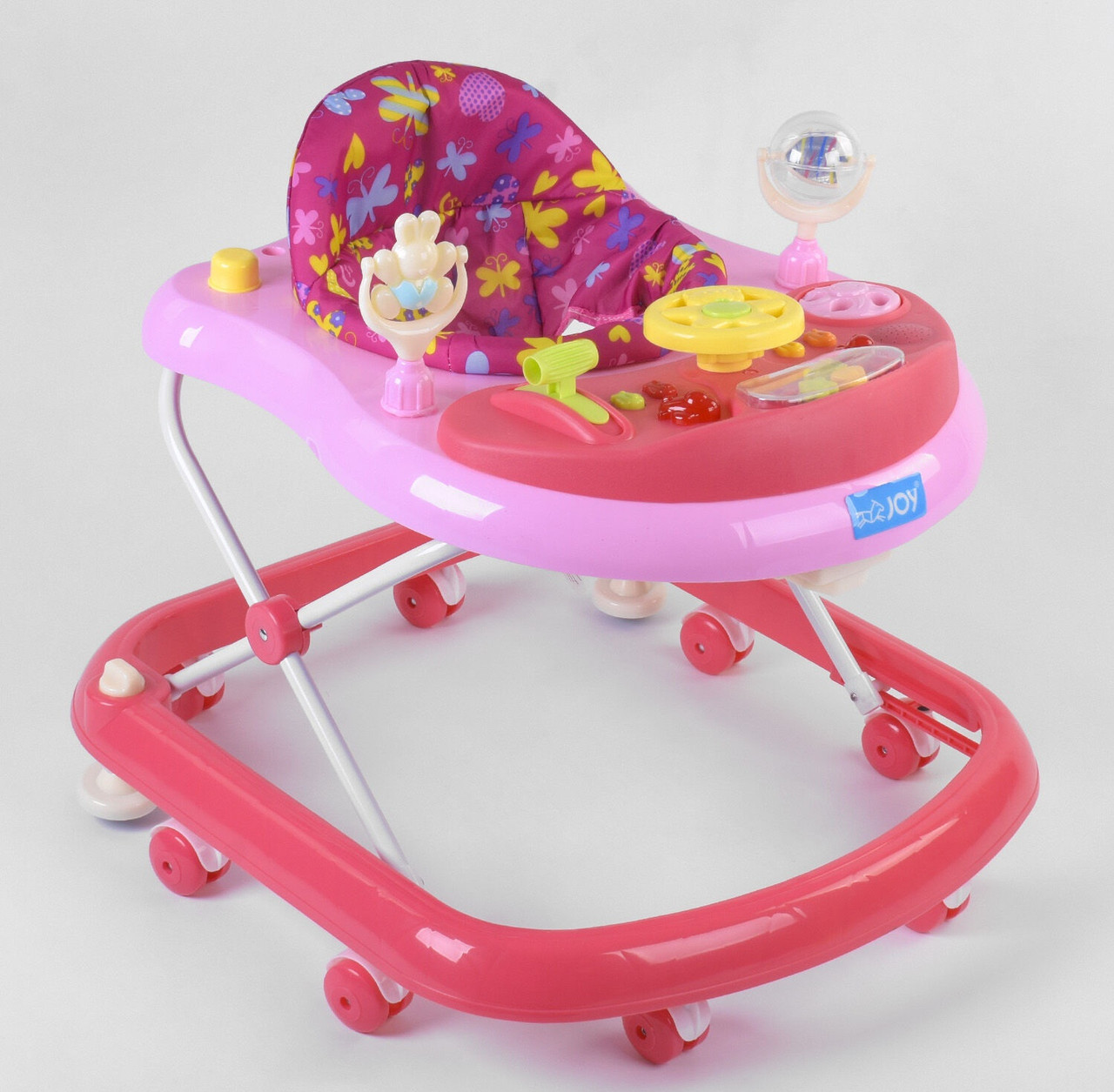 

Ходунки TS-05058 "JOY" (1) музыкальная панель, песенки, свет Красные
