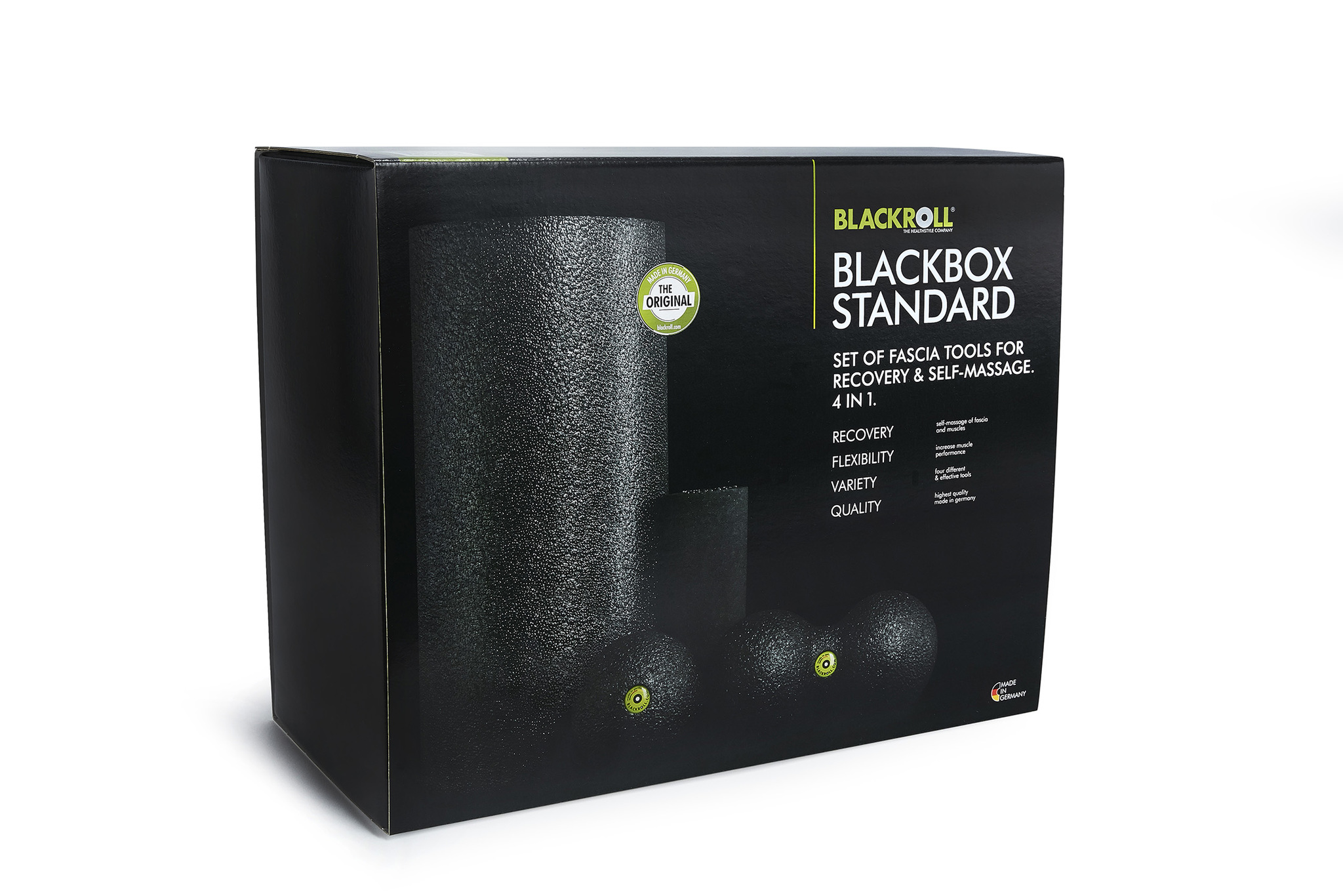 

Набор для фитнеса Blackroll BLACKBOX SET (BRSETBKBOX)