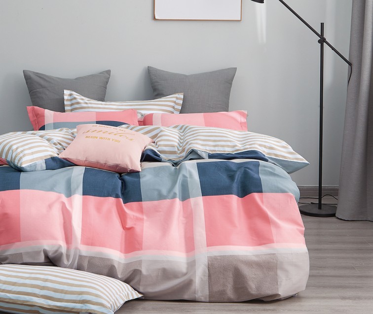 

Постельное белье CottonTwill Мерси, коралловые полосы Детский комплект