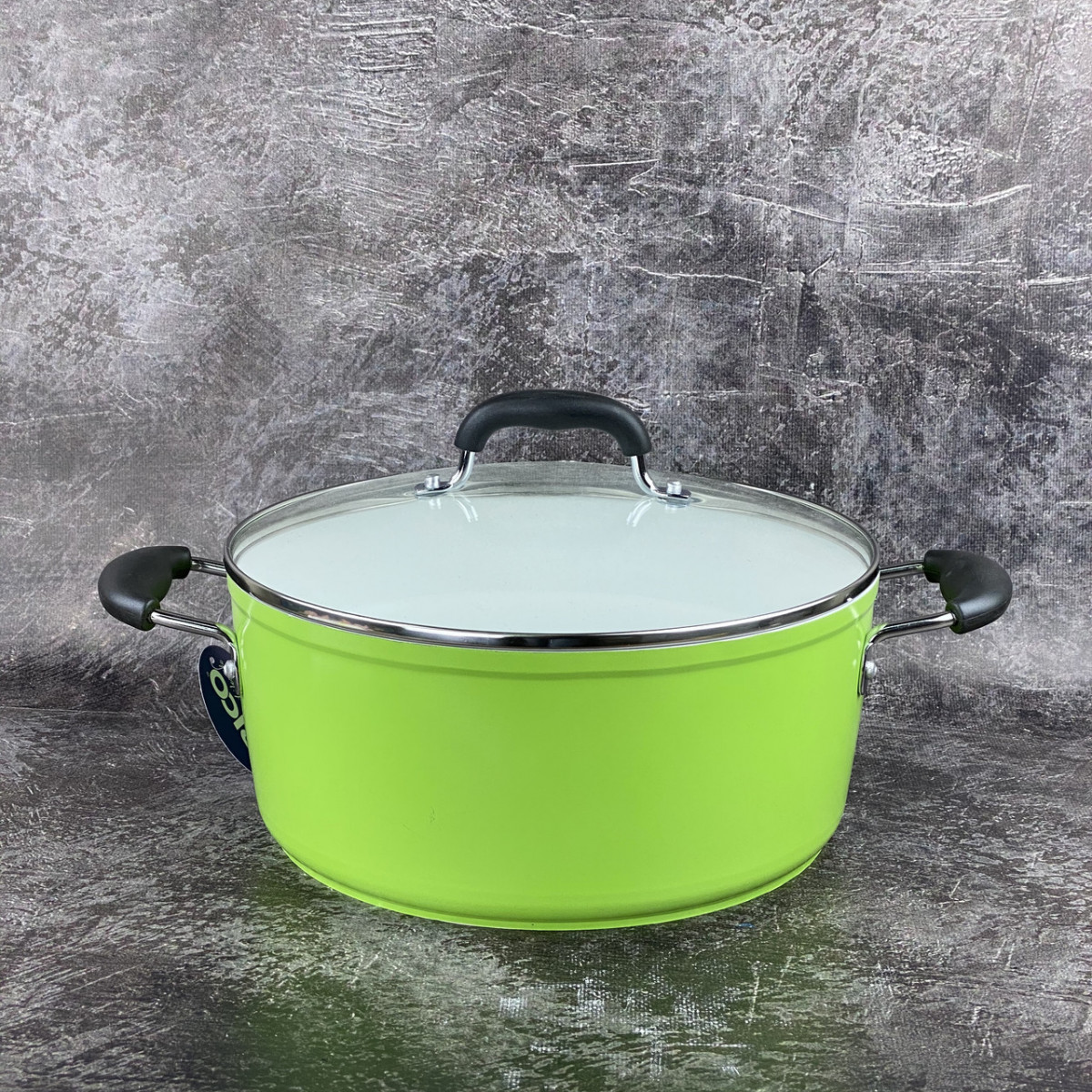 

Кастрюля эмалированная Frico 6,3 л (FRU-363-green-mg)