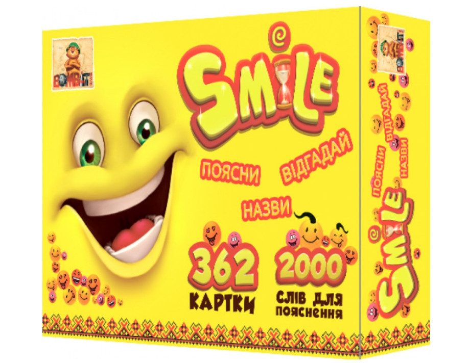 

Настольная игра Смайл (На украинском языке) 800187