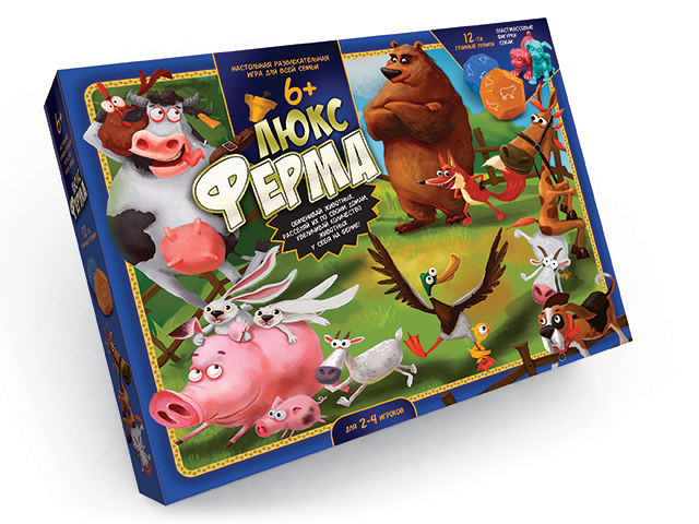 

Игра настольная БОЛ "Ферма ЛЮКС" 6372