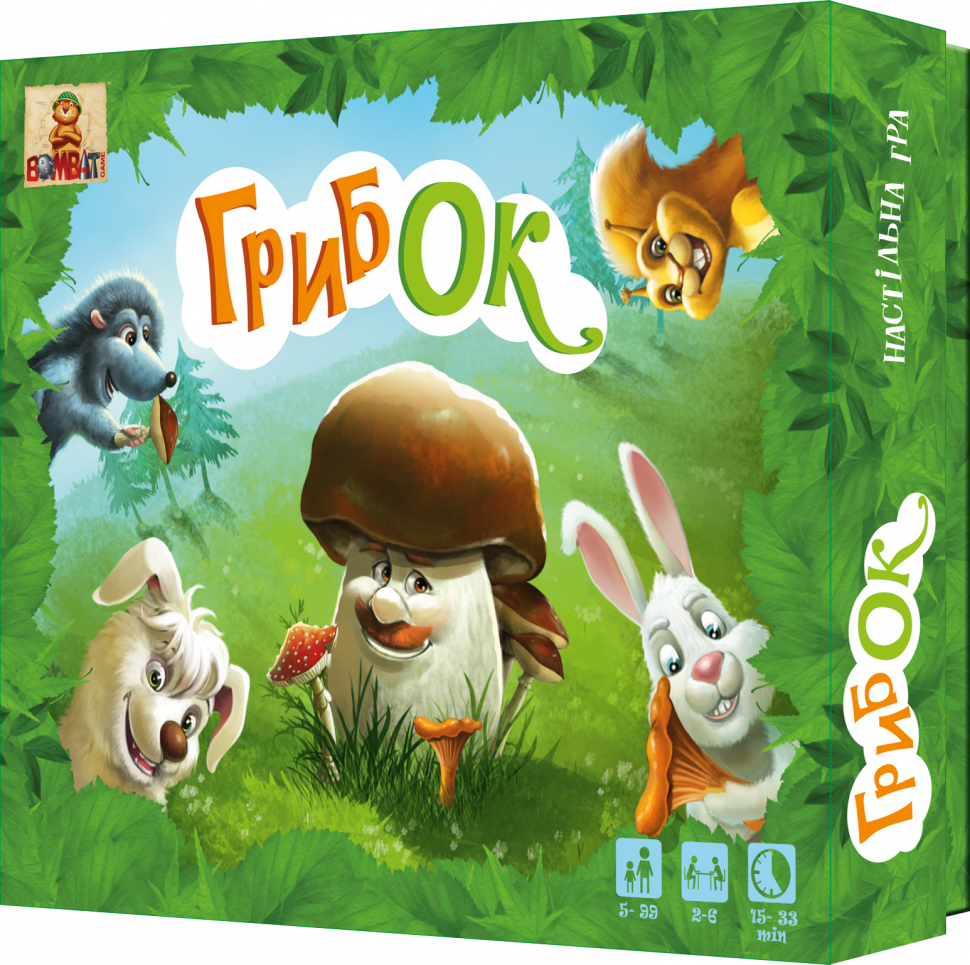 

Настольная игра ГрибОК 800170
