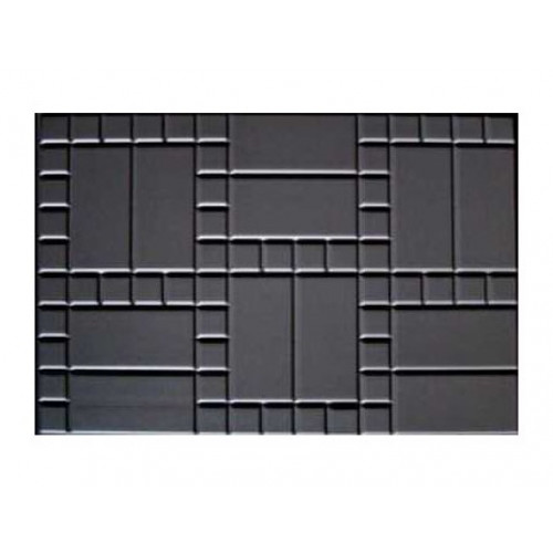 

Форма для плитки Блок дорожный №3 75х50 см АБС MF