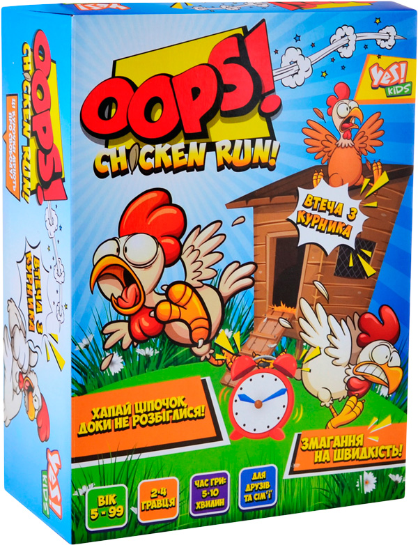 

Настольная игра Yes Kids Oops! Побег из курятника! (5056137196463)