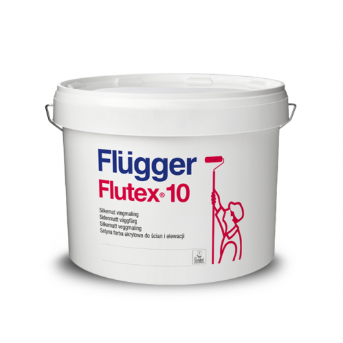 

Краска латексная Flugger Flutex 10 Vit
