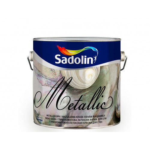 

Краска-металлик Sadolin Metallic Silk