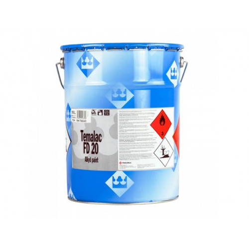 

Краска органорастворимая Темалак ФД 20 Tikkurila Temalac FD 20 прозрачная TCH