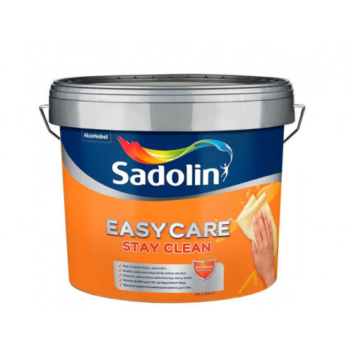 

Краска для стен Sadolin EasyCare грязеотталкивающая база BM матовая
