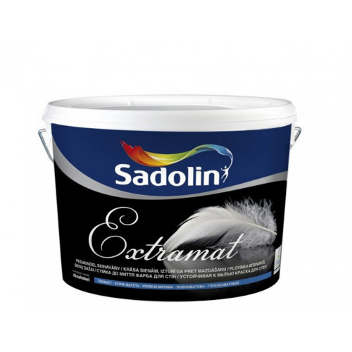

Краска для стен Sadolin Inova Extramat белая глубокоматовая