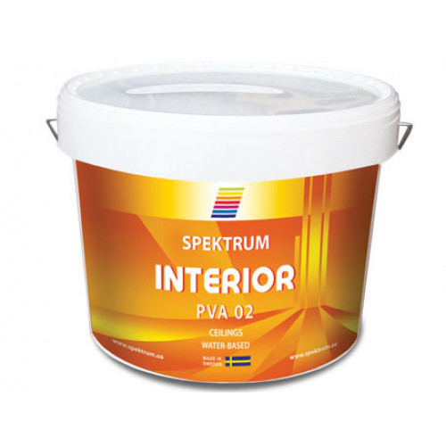 

Краска Spektrum Interior 02 PVA матовая база А белая