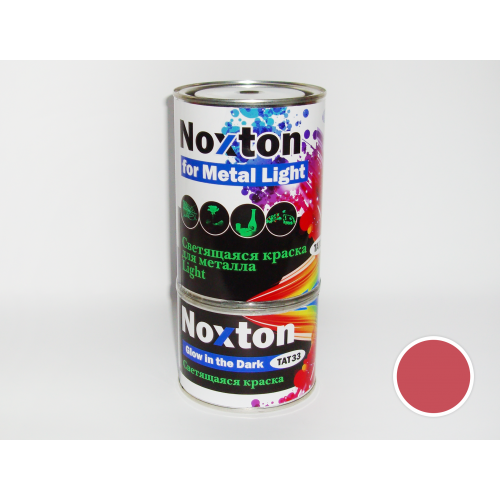 

Люминесцентная краска для металла NoxTon Light "Темно-Розовая" (оранжевато-темно-розовое свечение)