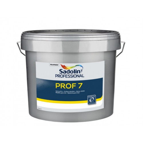 

Краска латексная Sadolin Prof 7 для внутренних работ белая матовая