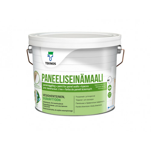 

Краска для панельных стен Teknos Paneeliseinämaali База 1