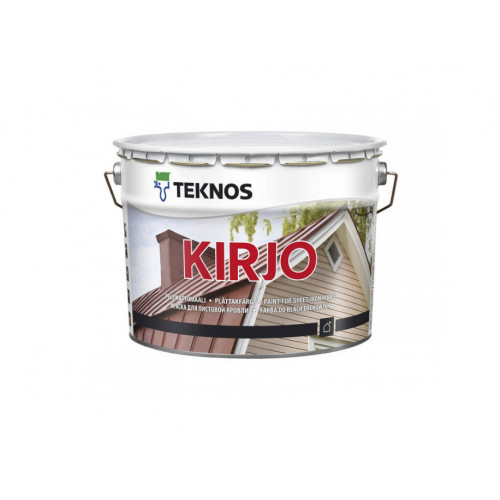 

Специальная алкидная краска с антикоррозионными пигментами Teknos Kirjo База1