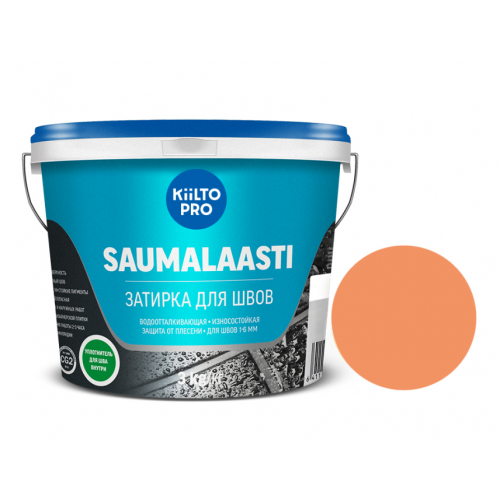 

Затирка для швов на цементной основе Kiilto Saumalaasti оранжевая
