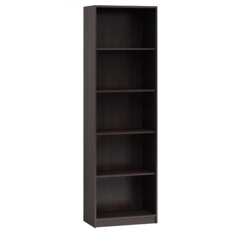 

Высокий книжный шкаф с углублениями для гостиной Nepo Plus Black Red White 60x197x34 (NEPO_PLUS_REG/60) 011288