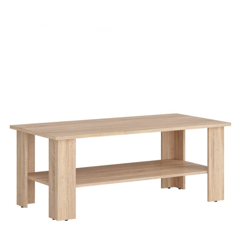 

Журнальный столик с полкой под столешницу для гостиной Nepo Plus Black Red White 115x46x56 (NEPO_PLUS_LAW/115) 011681