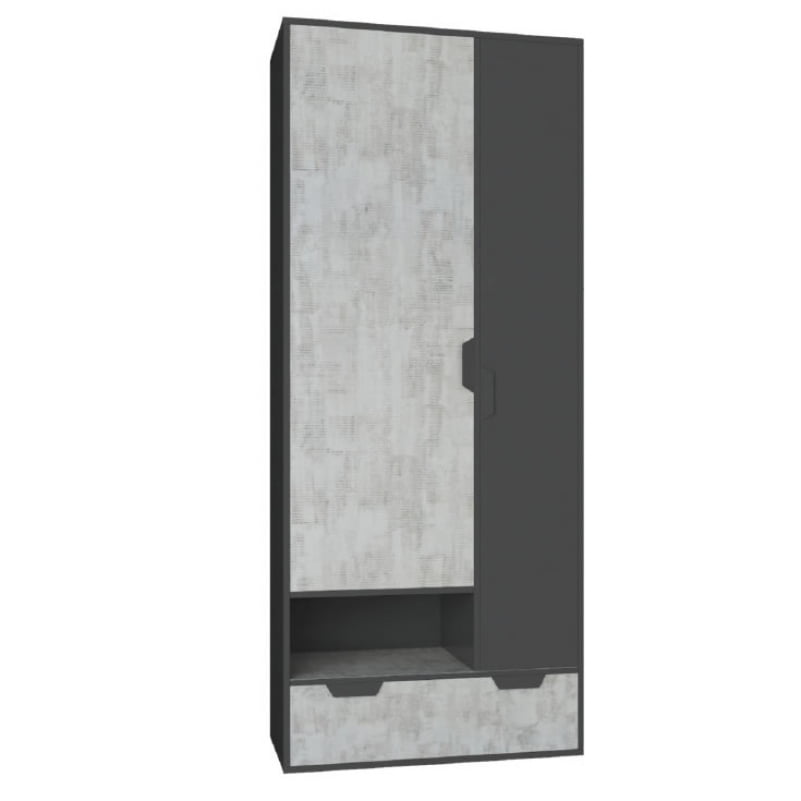 

Шкаф Nano Meblar 80x195x50 006555