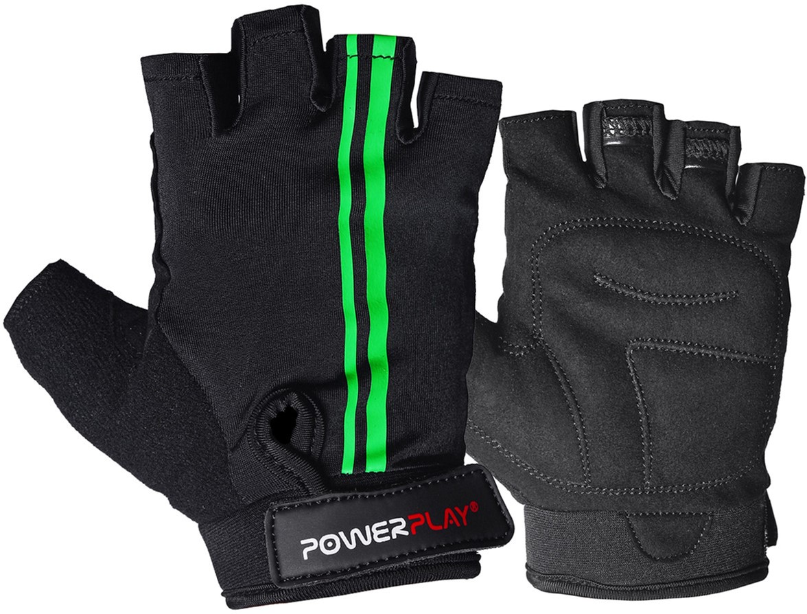 

Велоперчатки PowerPlay 5031 XL Черно-зеленые (5031_XL_Black-Green)