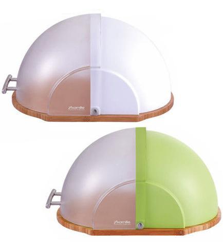 

Хлебница Kamille Breadbasket GREEN&WHITE