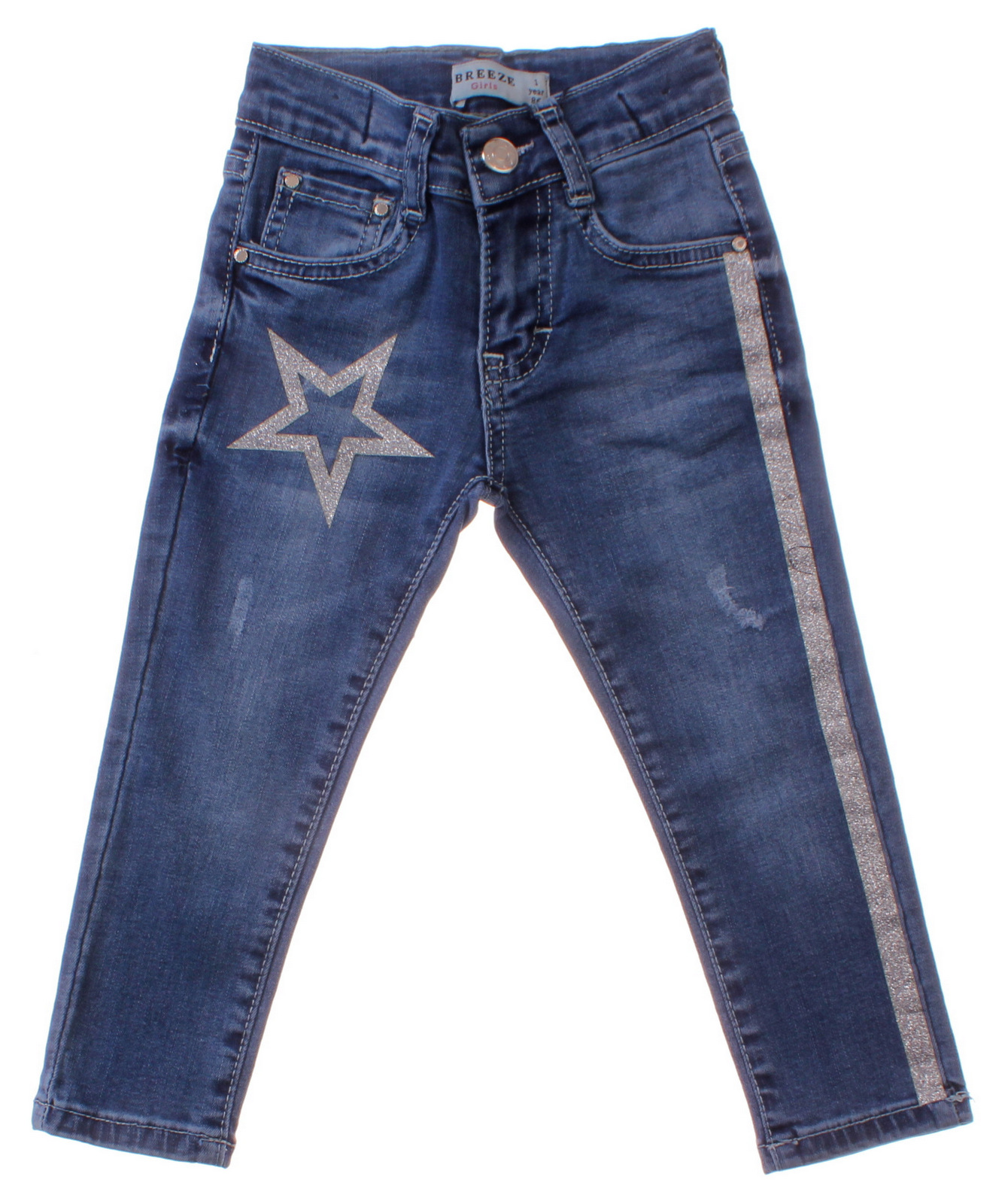 

Брюки Джинсовые Breeze Синий 86 см 20160 (467109)