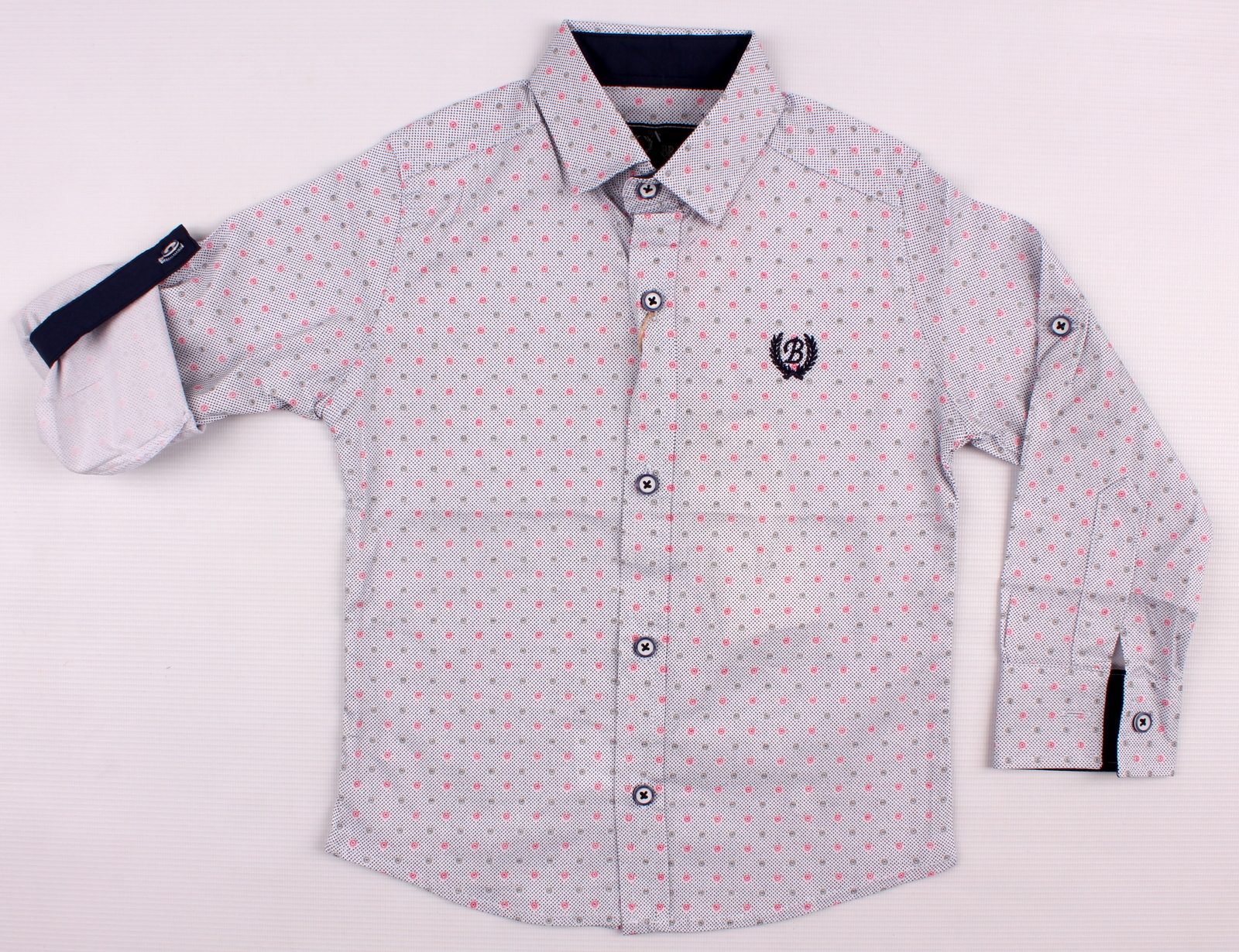 

Рубашка Breeze Серый 104 см G-282 (455012)