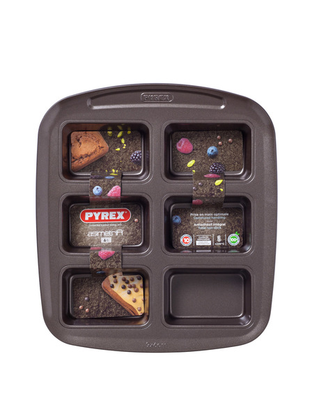 

Форма для выпечки мини-кексов Pyrex Asimetria AS06BL0