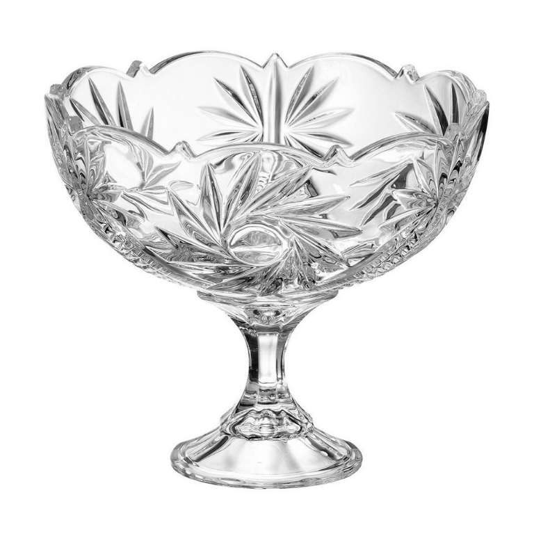 

Конфетница на ножке 220 мм. Crystalite Bohemia кристалайт 99030 Pinwheel