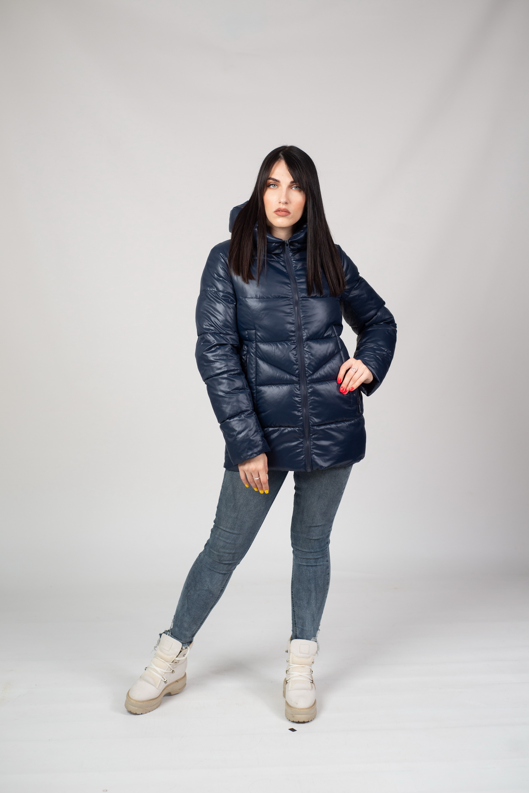 

Пуховик L'Arcobaleno 24623S042C013  Синий, Пуховик L'Arcobaleno 24623S042C013 42 Синий