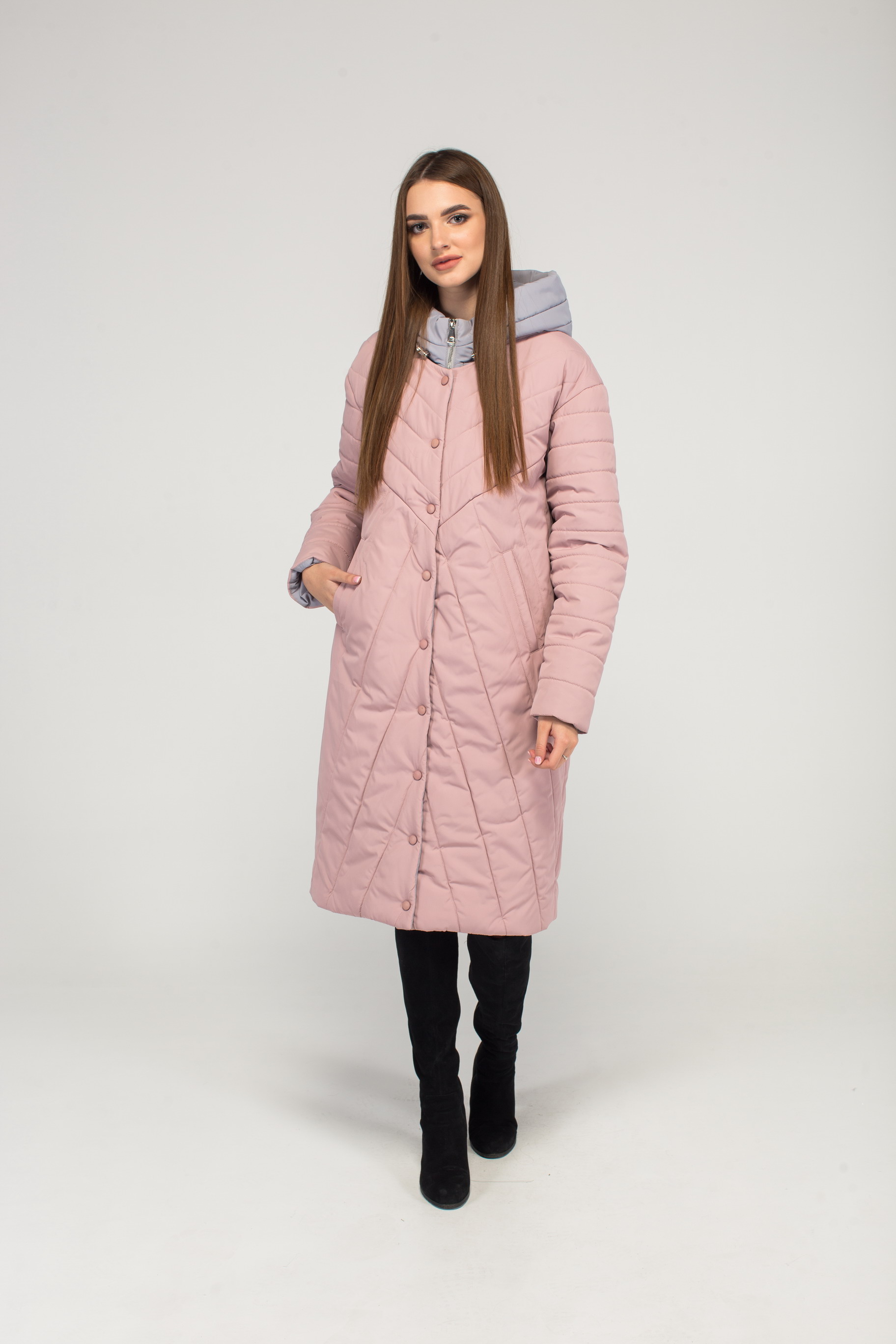 

Куртка зимняя L'Arcobaleno 23880S044C244  Пудра, Куртка зимняя L'Arcobaleno 23880S044C244 44 Пудра