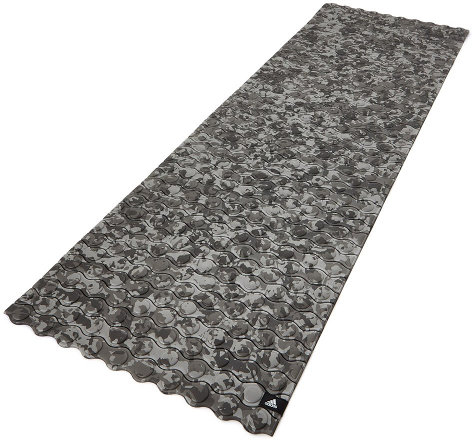 

Коврик для фитнеса Adidas Textured Training Mat 180 x 58 x 0.8 см Dark Grey Camo (ADMT-13232GR)