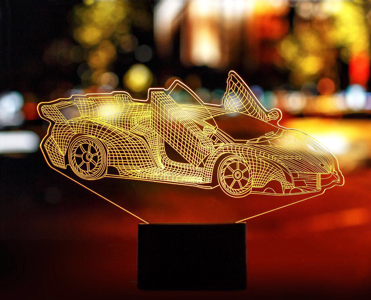

3D светильник "Автомобиль 39" 3DTOYSLAMP