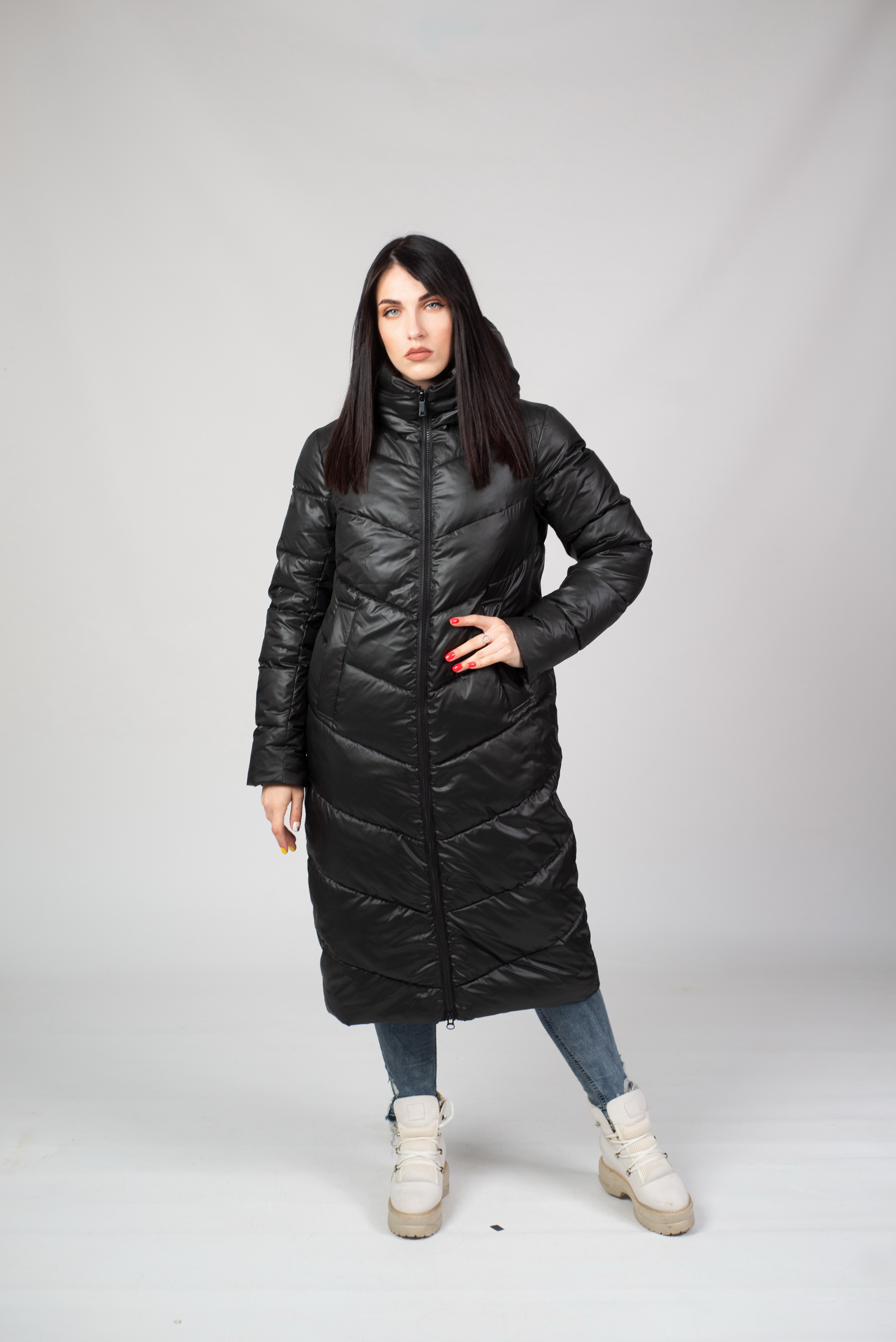 

Пуховик L'Arcobaleno 24509S050C001  Черный, Пуховик L'Arcobaleno 24509S050C001 50 Черный