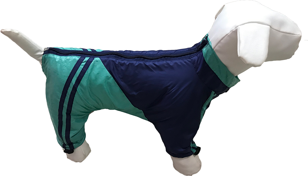 

Дождевик Dogs Bomba для маленьких собак 8 Бирюзовый MF-10/10 р (MF-10/10)