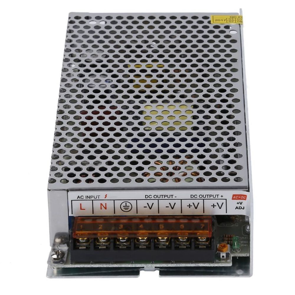 

Блок питания импульсный PROLUM 100W 5V (IP20, 20A) Series "S"