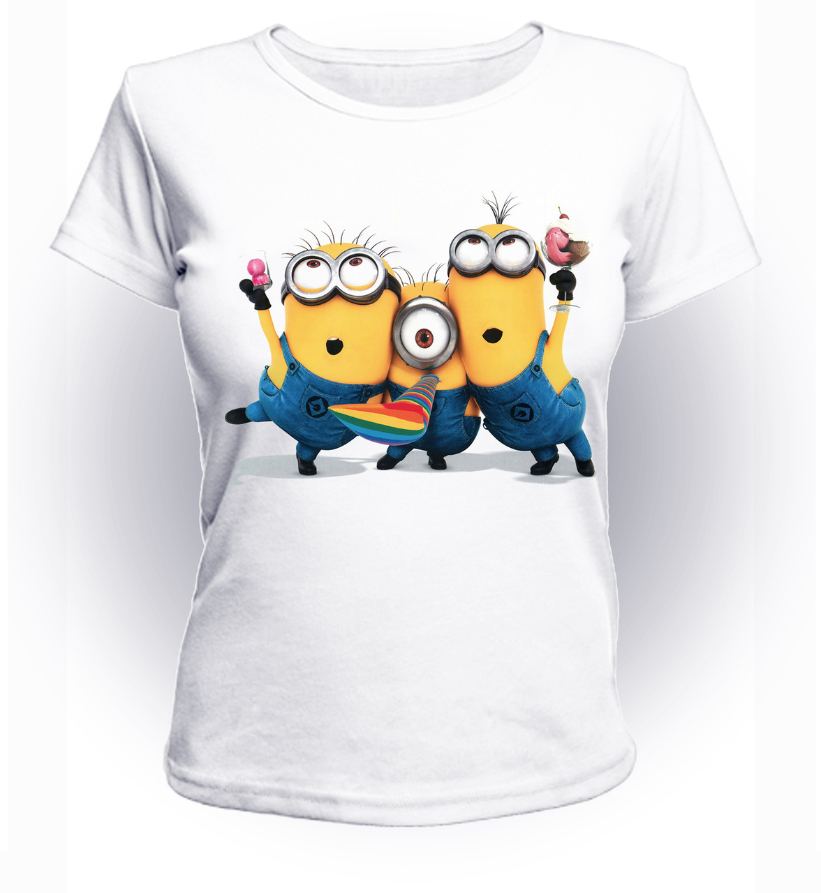 

Футболка GeekLand Миньоны Гадкий я Despicable Me на празднике DM.01.039 (FU21DM.01.039/girl-116)