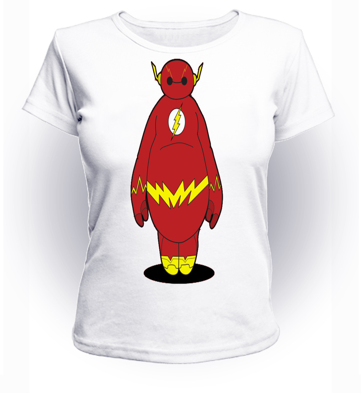 

Футболка GeekLand Флэш Flash Бэймакс в маске FL.01.004 (FU21FL.01.004/girl-164)
