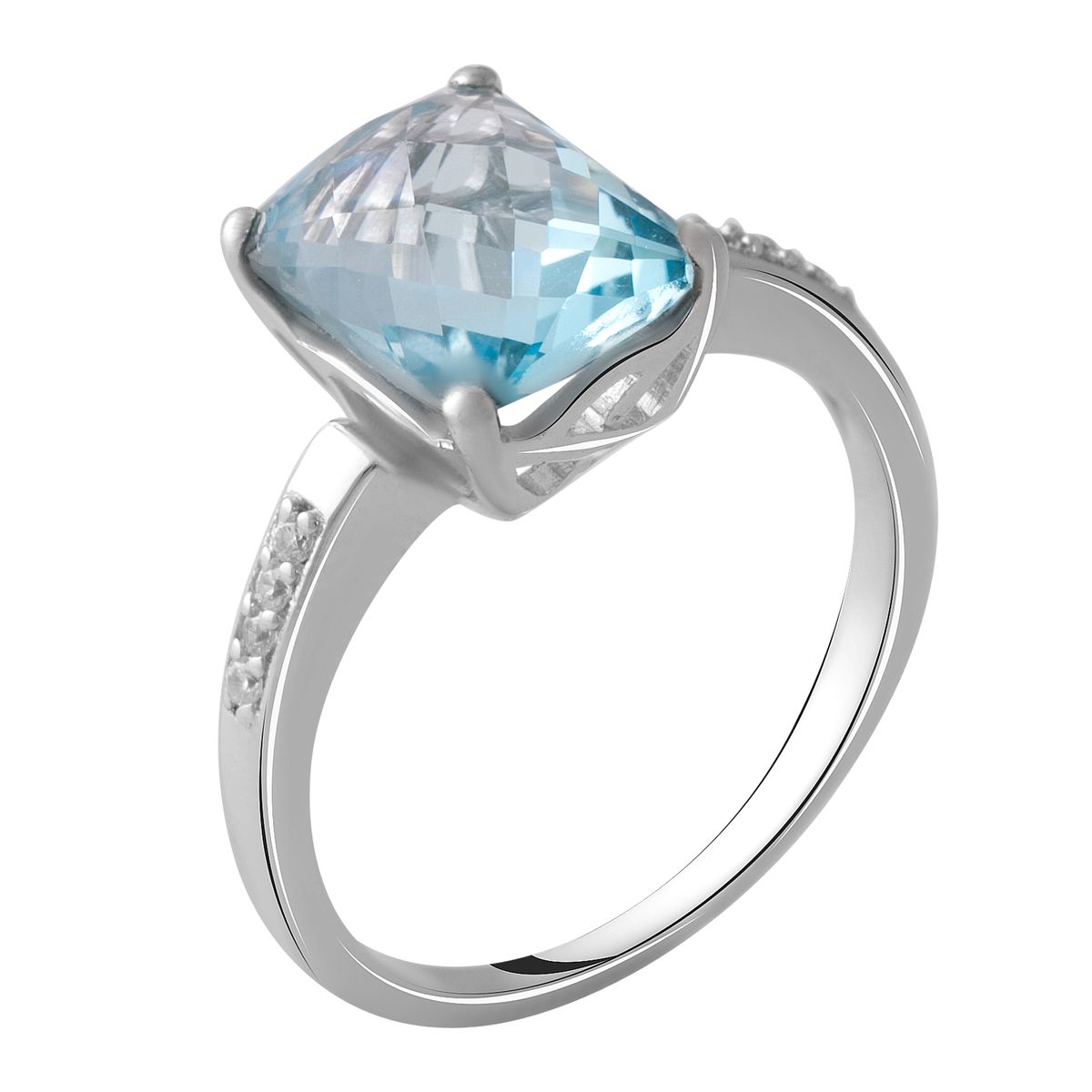 

Серебряное кольцо LAMIA с натуральным топазом 3.858ct 17 размер