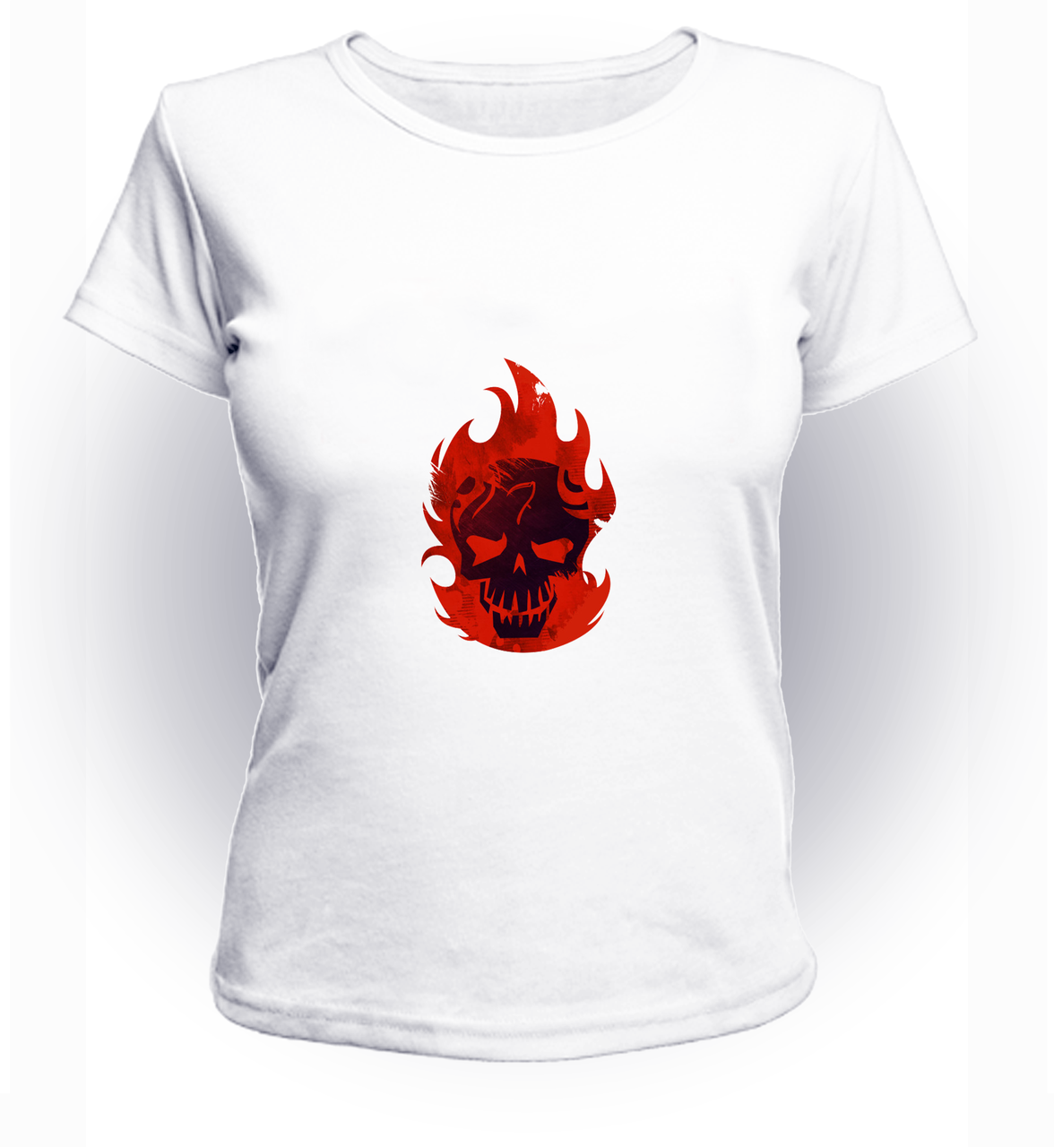 

Футболка GeekLand Отряд Самоубийц Suicide Squad Diablo skull SS.01.021 (FU21SS.01.021/girl-122)