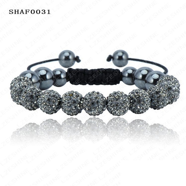 

Браслет женский Шамбала SHAF0031 dark gray (темно-серый)